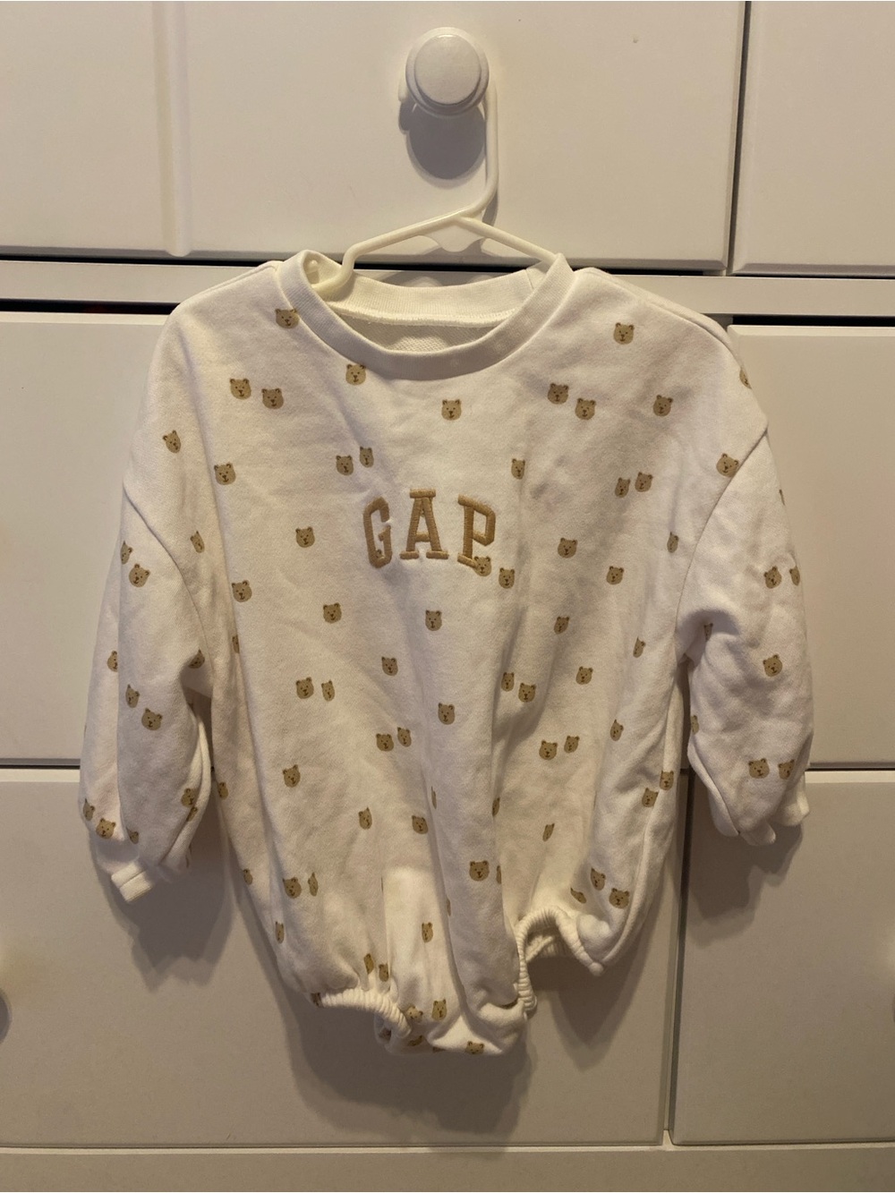Baby Gap White Bubble Romper / Size 18-24m / NWOT